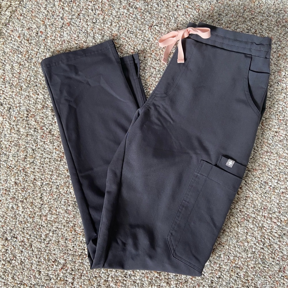 Figs Charcoal Scrubs XSP pants